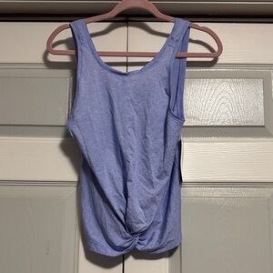 Athleta nwt medium Women's Twist-Front Tank Top in Light Lavender